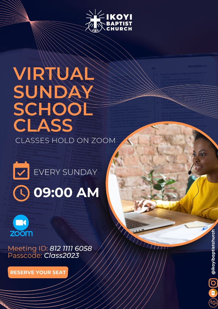 Virtual Sunday School Class Zoom Link